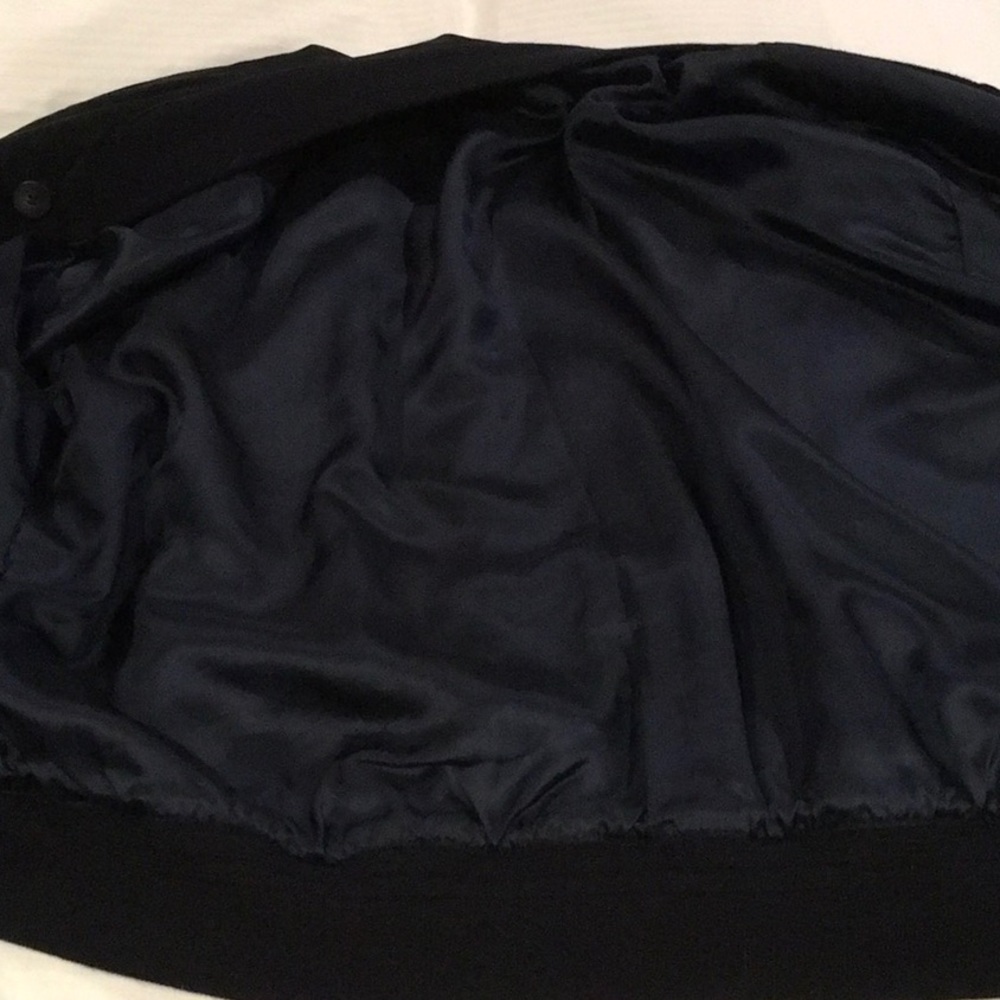 REAL SUEDE NAVY MENS JACKET MADE IN ITALY NWOT - Picture 13 of 16
